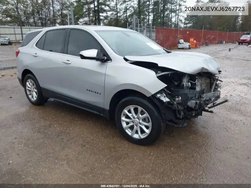 2GNAXJEVXJ6267723 2018 Chevrolet Equinox Lt