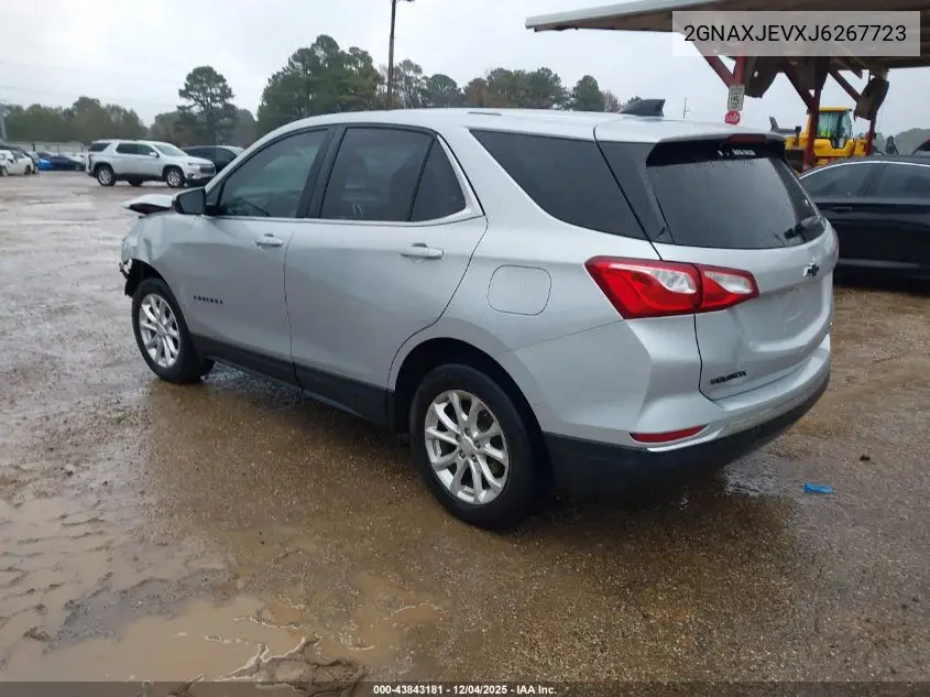 2GNAXJEVXJ6267723 2018 Chevrolet Equinox Lt