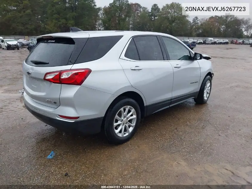 2GNAXJEVXJ6267723 2018 Chevrolet Equinox Lt