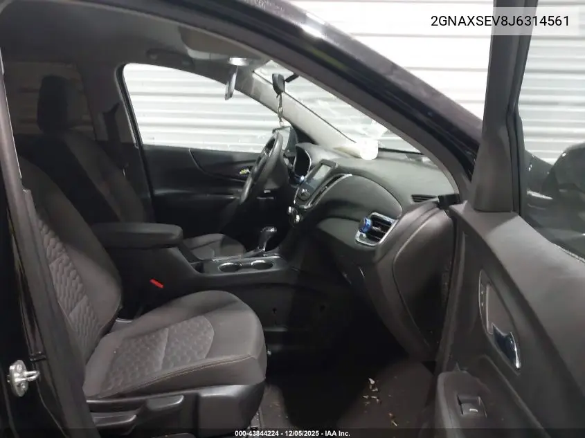 2GNAXSEV8J6314561 2018 Chevrolet Equinox Lt