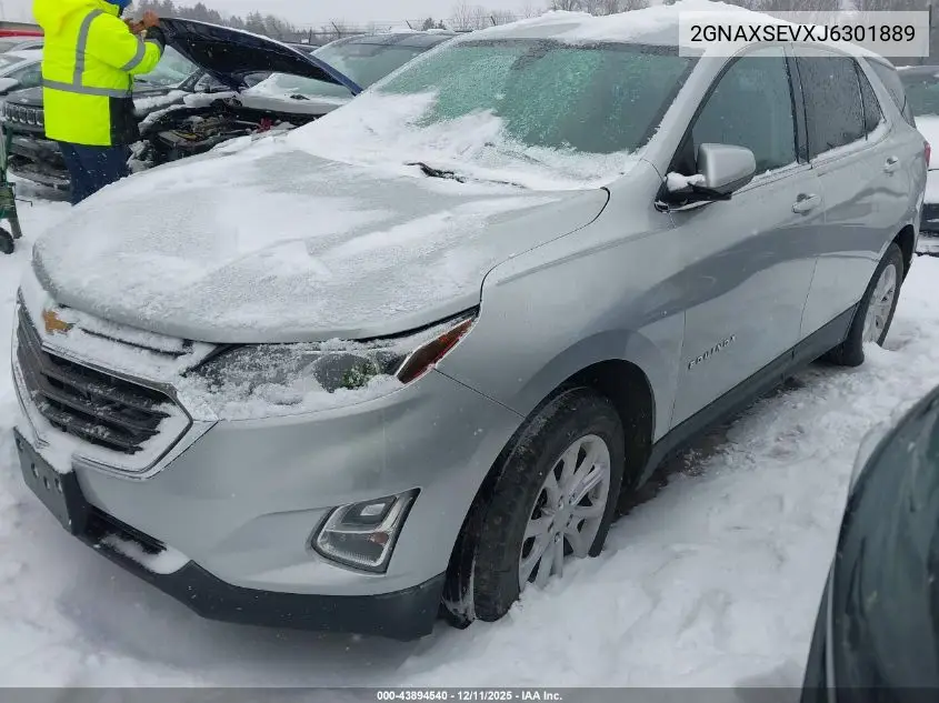 2GNAXSEVXJ6301889 2018 Chevrolet Equinox Lt