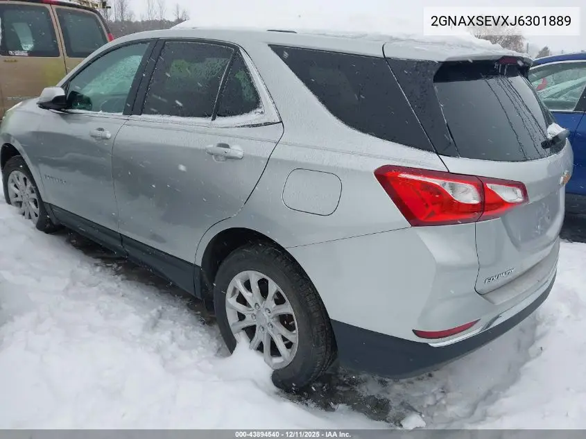 2GNAXSEVXJ6301889 2018 Chevrolet Equinox Lt