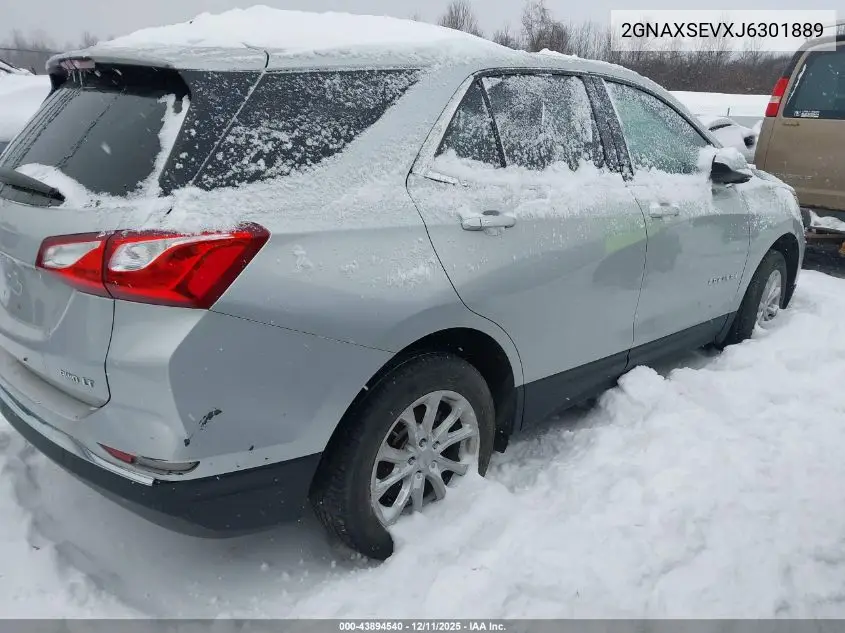 2GNAXSEVXJ6301889 2018 Chevrolet Equinox Lt
