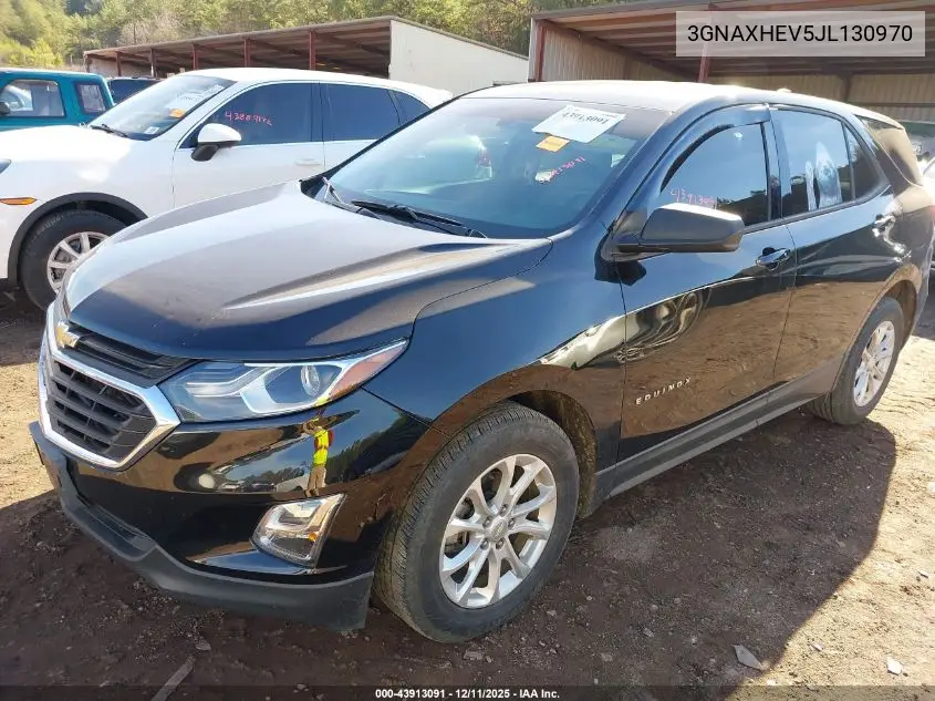3GNAXHEV5JL130970 2018 Chevrolet Equinox Ls