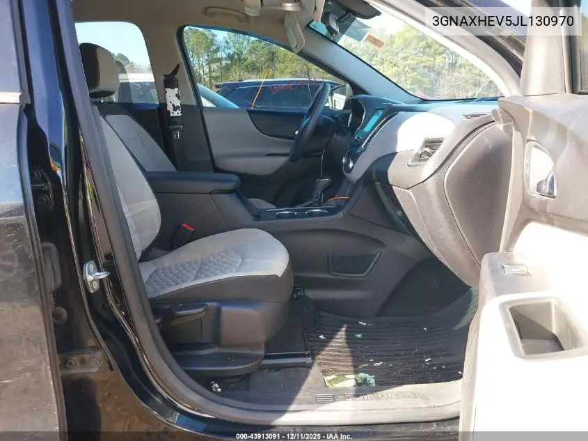 3GNAXHEV5JL130970 2018 Chevrolet Equinox Ls