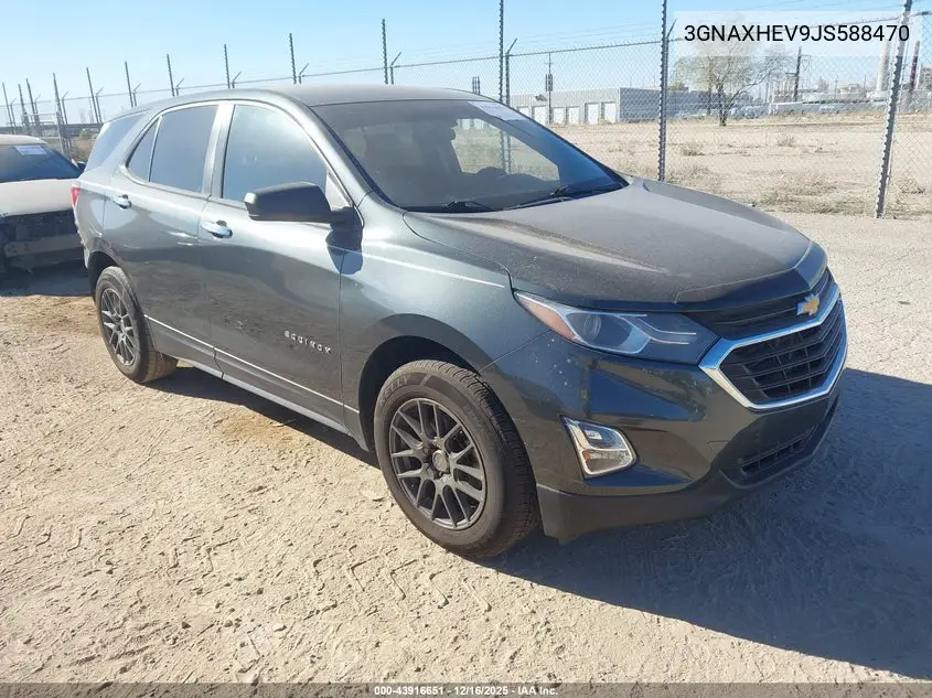3GNAXHEV9JS588470 2018 Chevrolet Equinox Ls