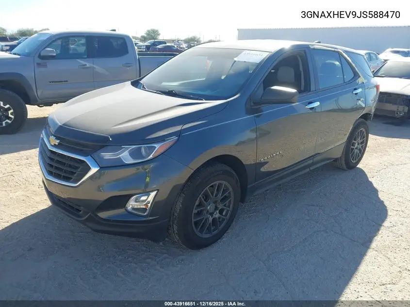 3GNAXHEV9JS588470 2018 Chevrolet Equinox Ls