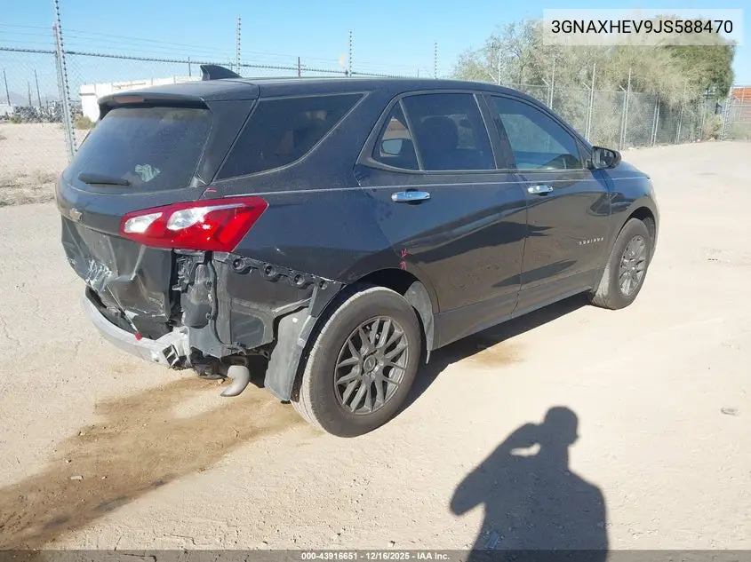 3GNAXHEV9JS588470 2018 Chevrolet Equinox Ls