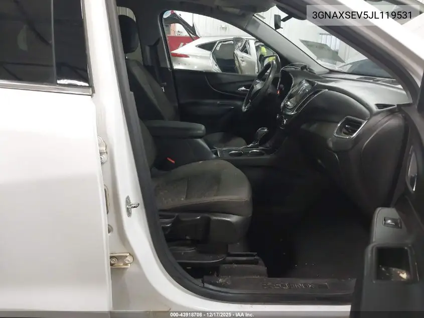 3GNAXSEV5JL119531 2018 Chevrolet Equinox Lt