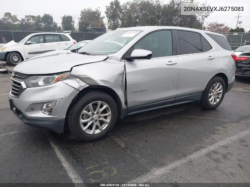 2GNAXSEVXJ6275083 2018 Chevrolet Equinox Lt
