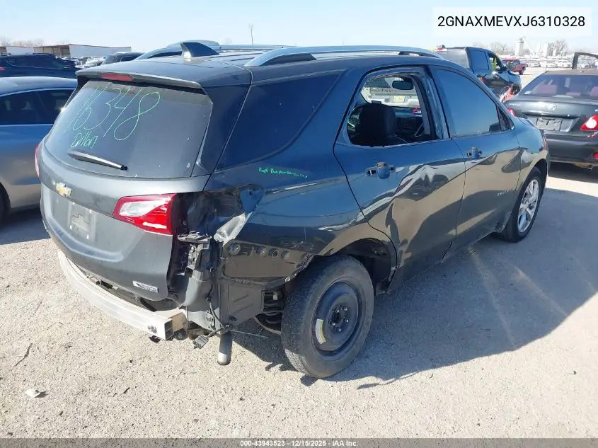 2GNAXMEVXJ6310328 2018 Chevrolet Equinox Premier