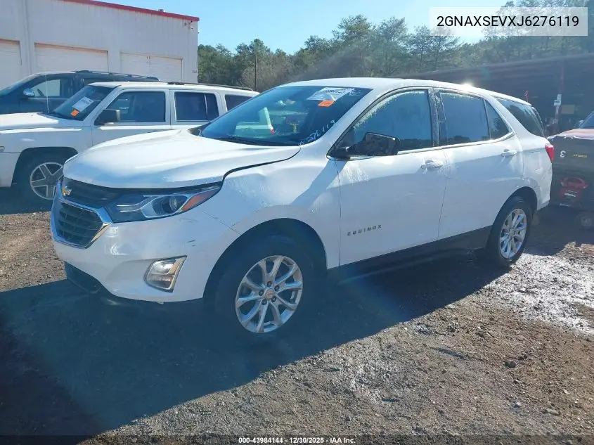 2GNAXSEVXJ6276119 2018 Chevrolet Equinox Lt