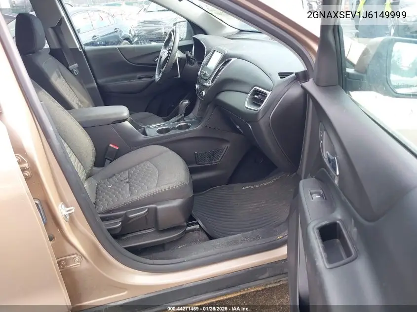 2GNAXSEV1J6149999 2018 Chevrolet Equinox Lt