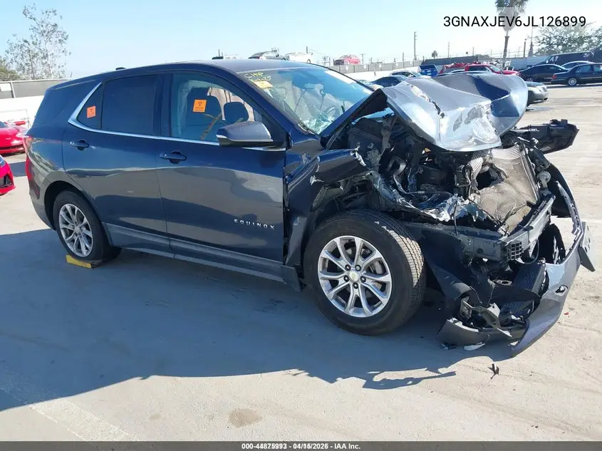 3GNAXJEV6JL126899 2018 Chevrolet Equinox Lt