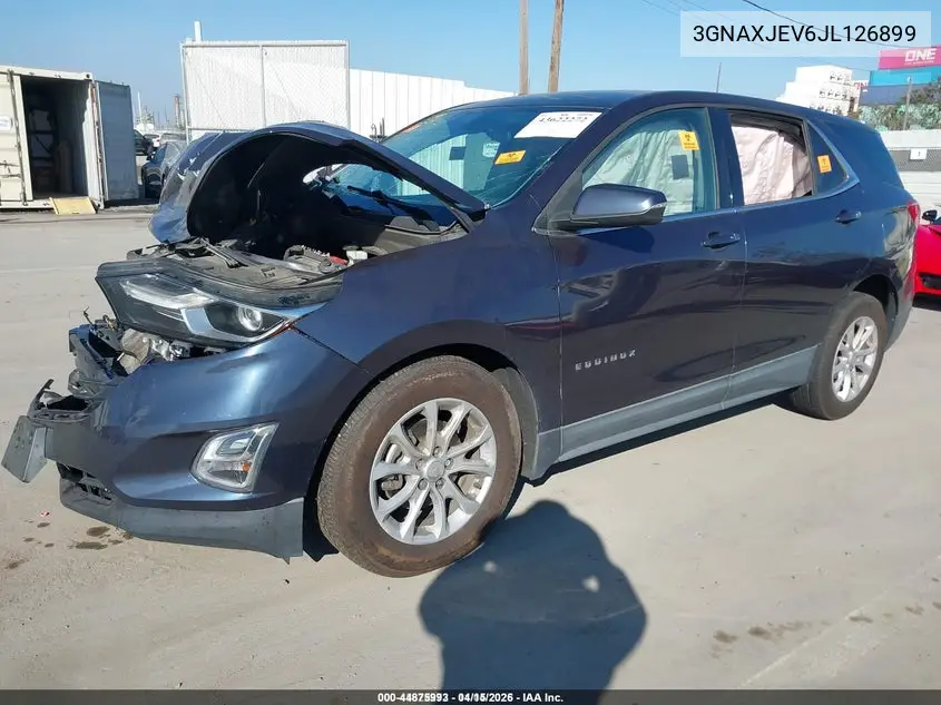 3GNAXJEV6JL126899 2018 Chevrolet Equinox Lt