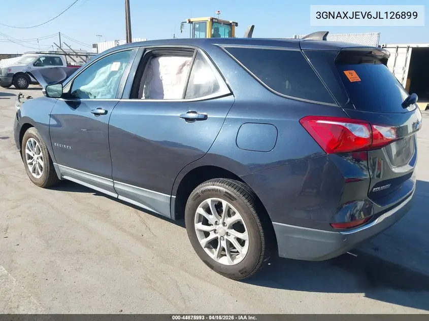 3GNAXJEV6JL126899 2018 Chevrolet Equinox Lt