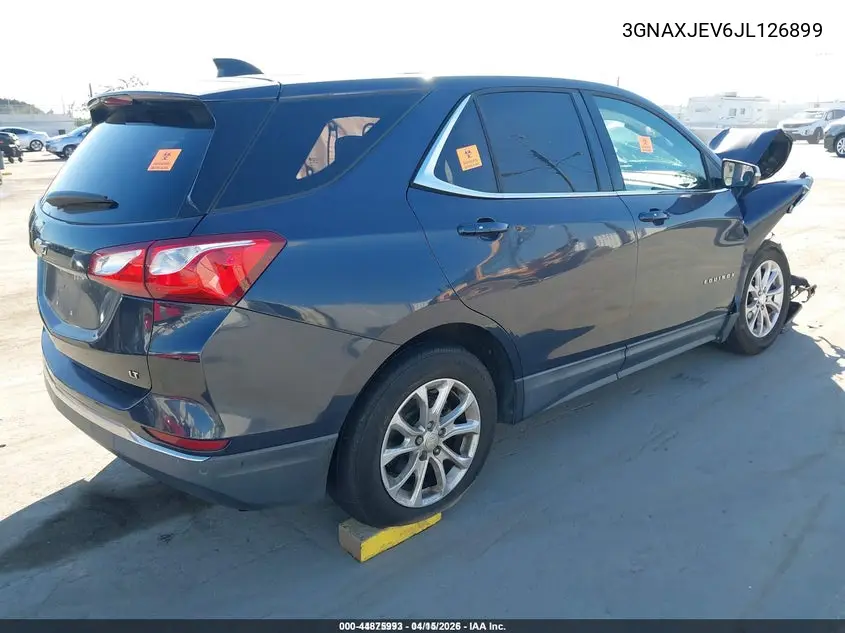 3GNAXJEV6JL126899 2018 Chevrolet Equinox Lt