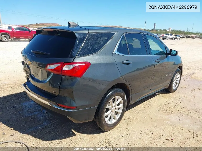 2019 Chevrolet Equinox Lt VIN: 2GNAXKEV4K6296979 Lot: 40384252