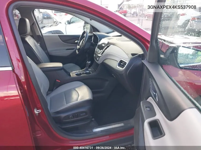 3GNAXPEX4KS537908 2019 Chevrolet Equinox Premier