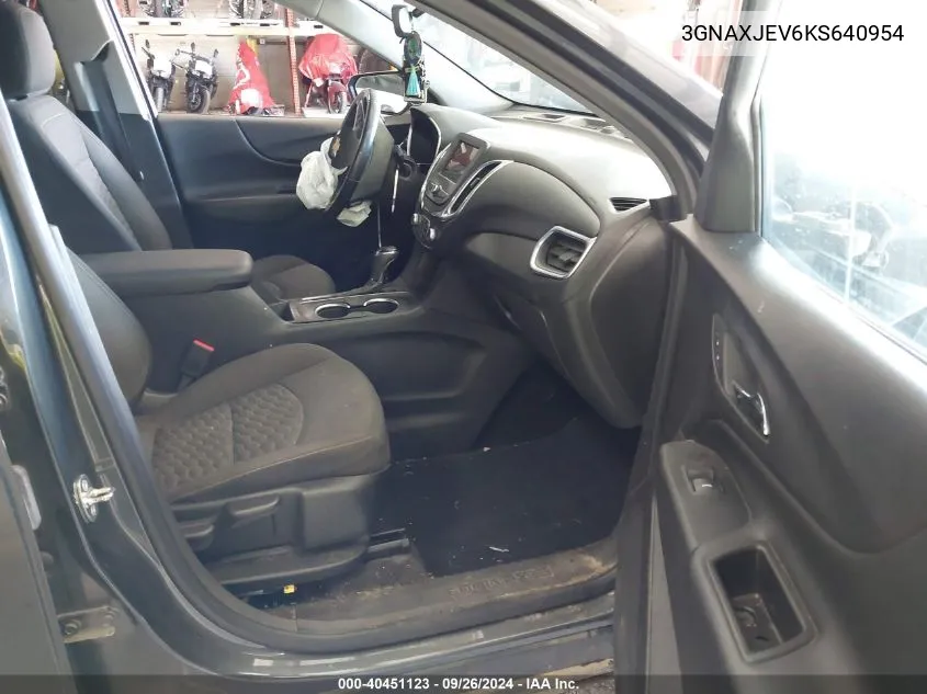 3GNAXJEV6KS640954 2019 Chevrolet Equinox Lt