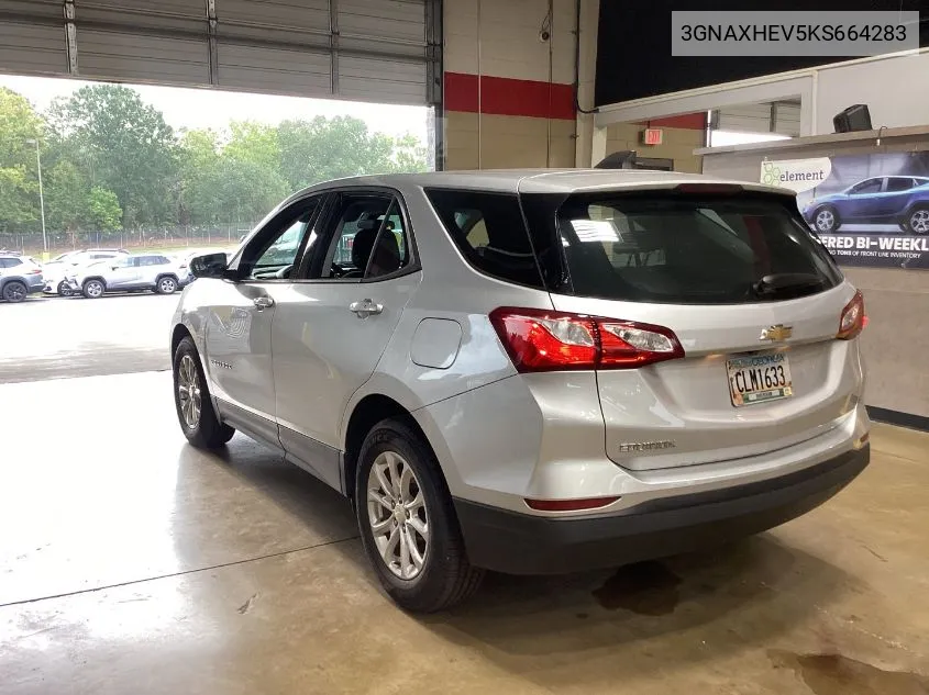 3GNAXHEV5KS664283 2019 Chevrolet Equinox Ls