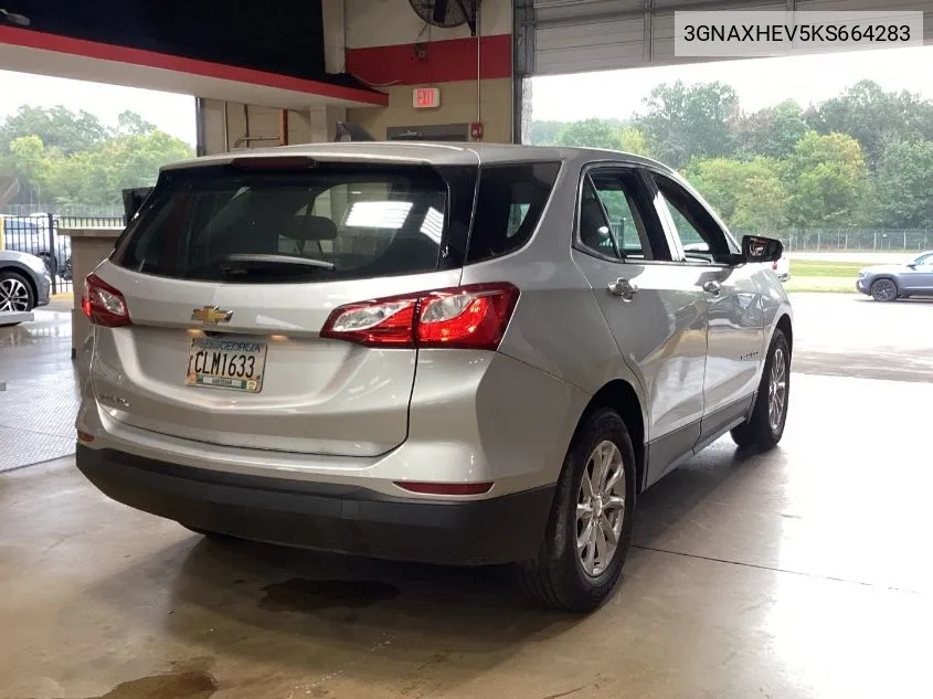 3GNAXHEV5KS664283 2019 Chevrolet Equinox Ls