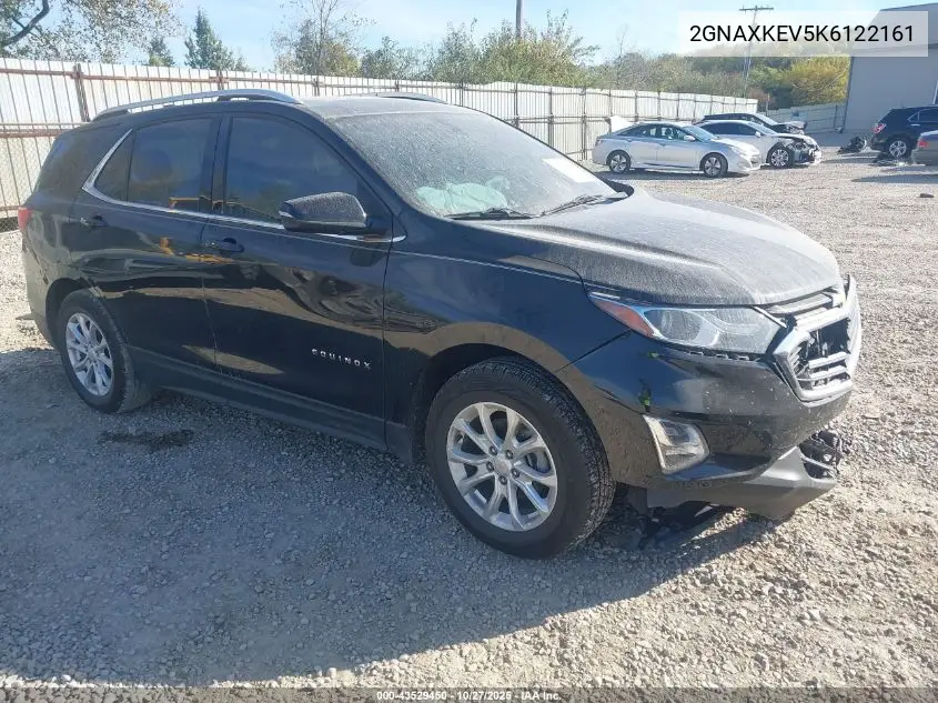 2GNAXKEV5K6122161 2019 Chevrolet Equinox Lt