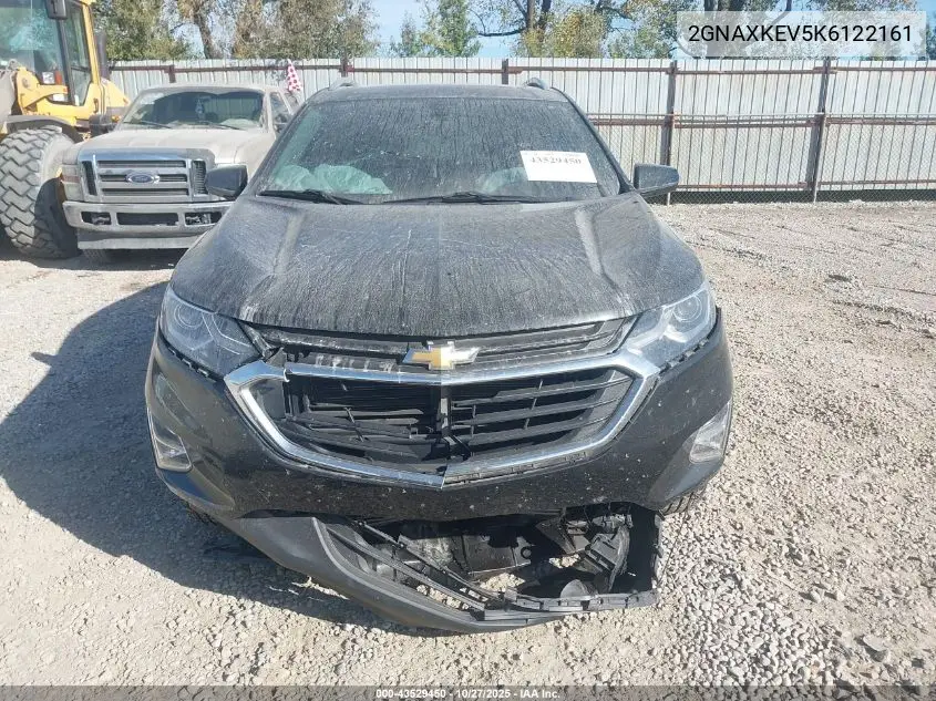 2GNAXKEV5K6122161 2019 Chevrolet Equinox Lt