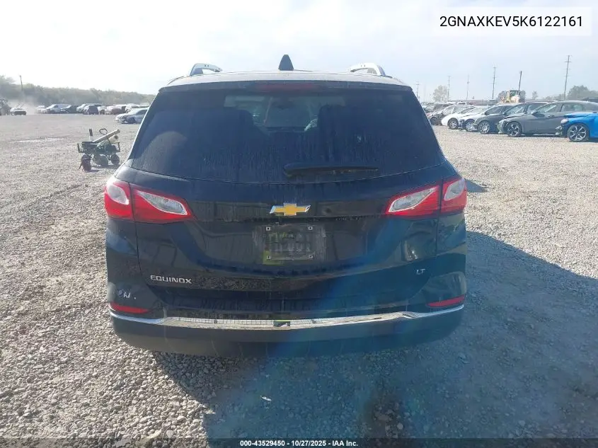2GNAXKEV5K6122161 2019 Chevrolet Equinox Lt
