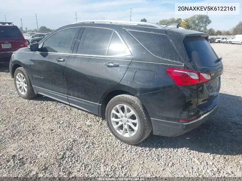 2GNAXKEV5K6122161 2019 Chevrolet Equinox Lt