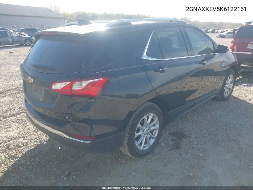 2GNAXKEV5K6122161 2019 Chevrolet Equinox Lt