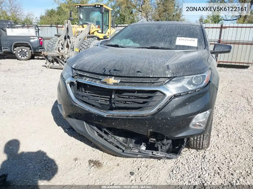 2GNAXKEV5K6122161 2019 Chevrolet Equinox Lt