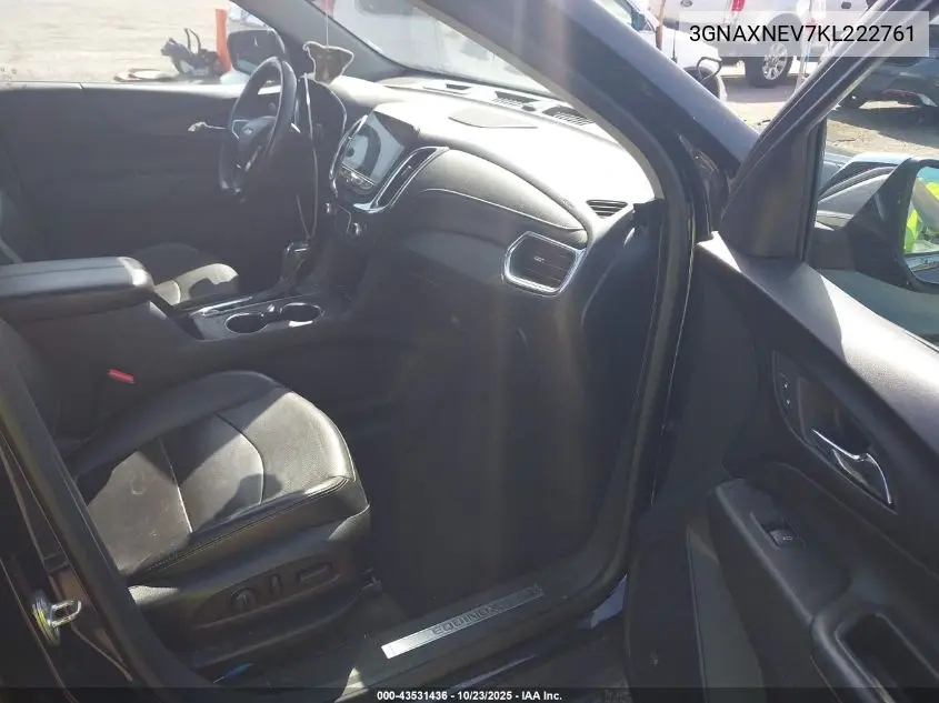 3GNAXNEV7KL222761 2019 Chevrolet Equinox Premier