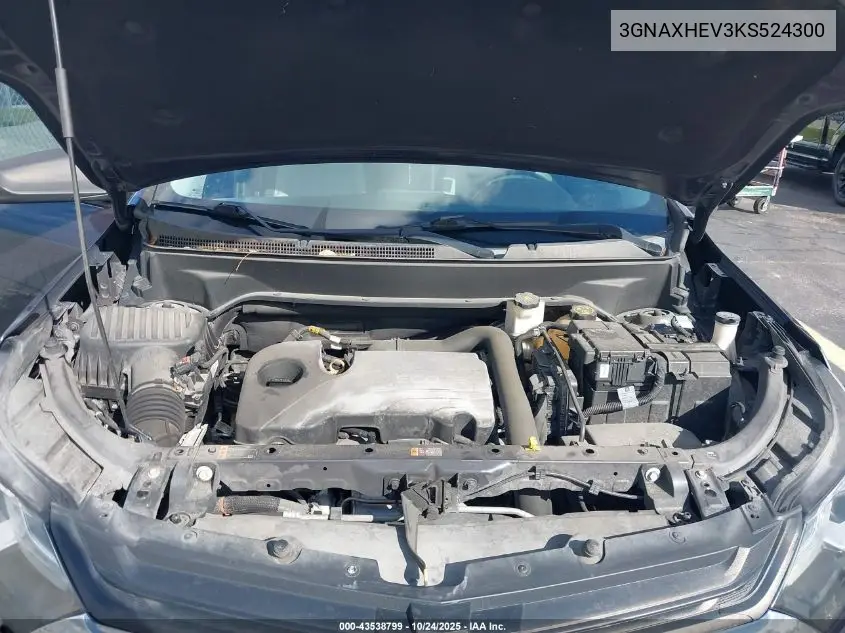 3GNAXHEV3KS524300 2019 Chevrolet Equinox Ls