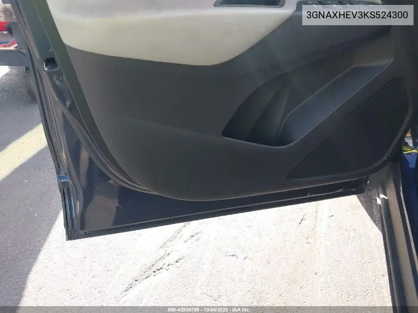 3GNAXHEV3KS524300 2019 Chevrolet Equinox Ls