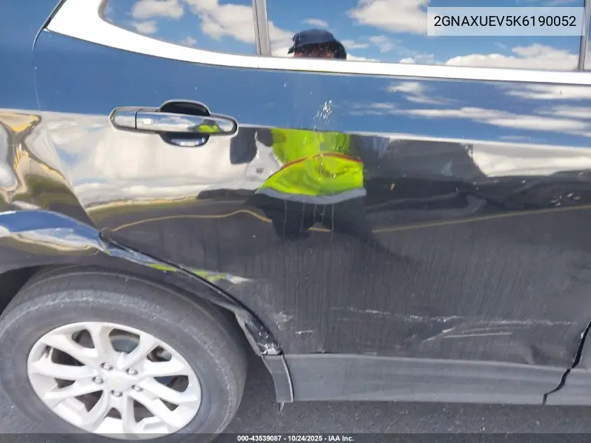 2GNAXUEV5K6190052 2019 Chevrolet Equinox Lt