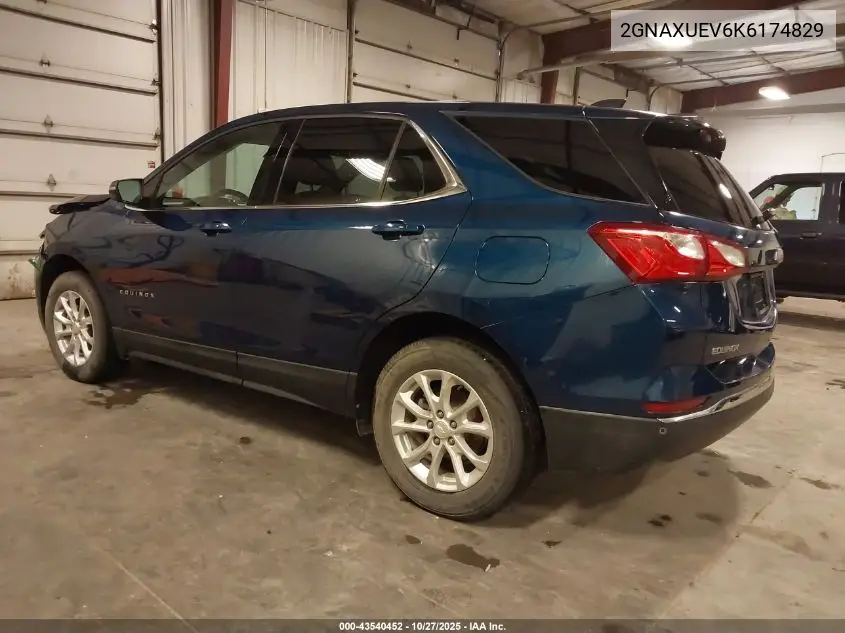 2GNAXUEV6K6174829 2019 Chevrolet Equinox Lt