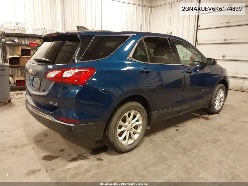 2GNAXUEV6K6174829 2019 Chevrolet Equinox Lt