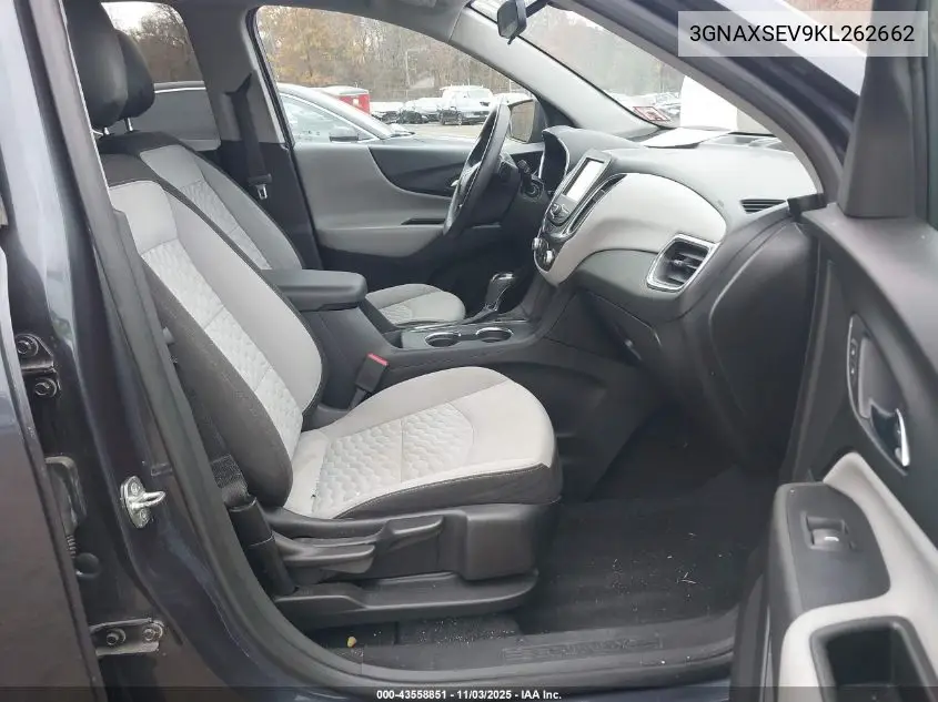 3GNAXSEV9KL262662 2019 Chevrolet Equinox Ls