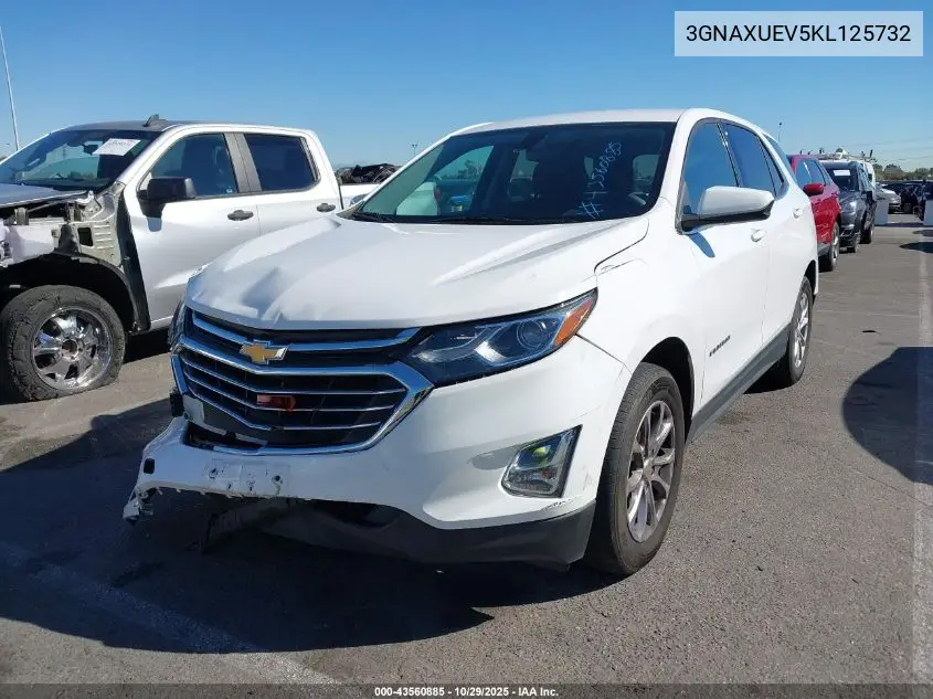 3GNAXUEV5KL125732 2019 Chevrolet Equinox Lt