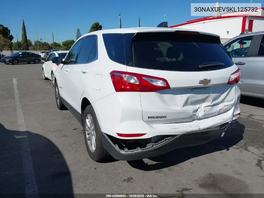 3GNAXUEV5KL125732 2019 Chevrolet Equinox Lt