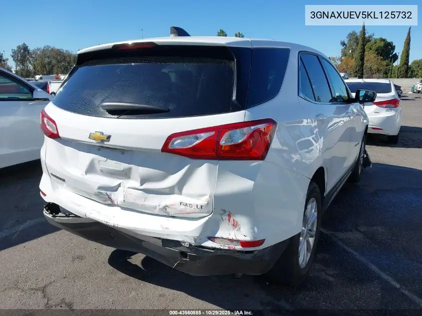 3GNAXUEV5KL125732 2019 Chevrolet Equinox Lt