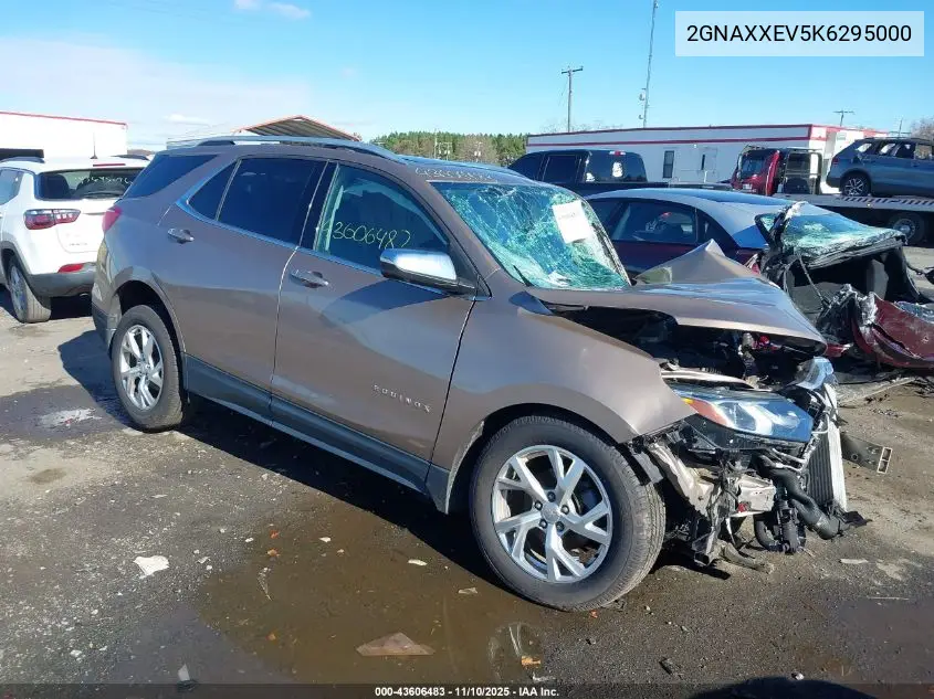 2GNAXXEV5K6295000 2019 Chevrolet Equinox Premier