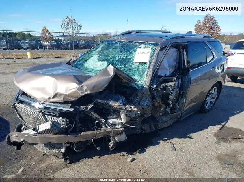 2GNAXXEV5K6295000 2019 Chevrolet Equinox Premier