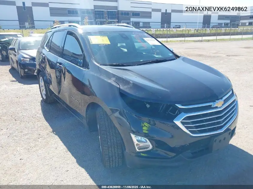 2GNAXNEVXK6249862 2019 Chevrolet Equinox Premier