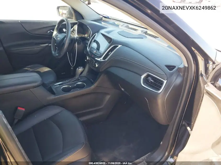 2GNAXNEVXK6249862 2019 Chevrolet Equinox Premier