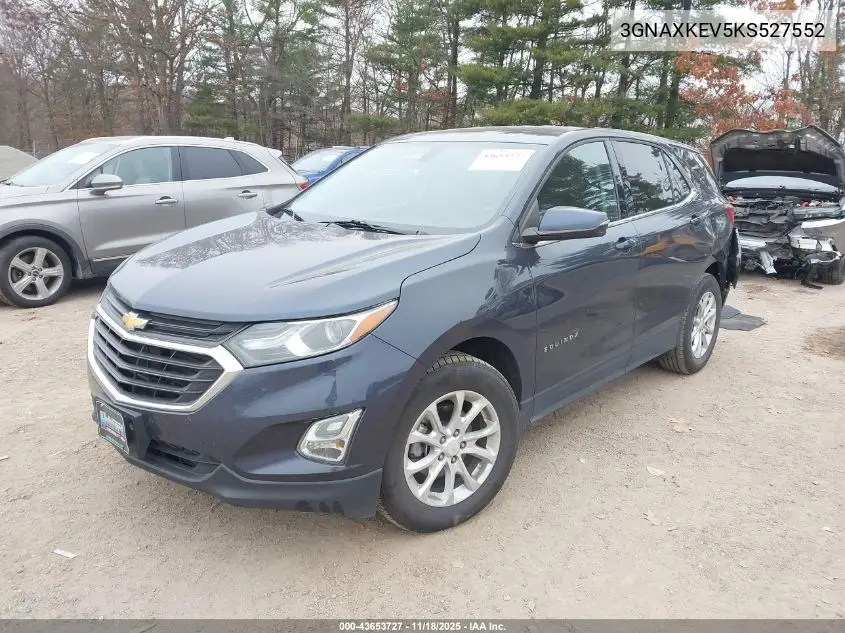 3GNAXKEV5KS527552 2019 Chevrolet Equinox Lt