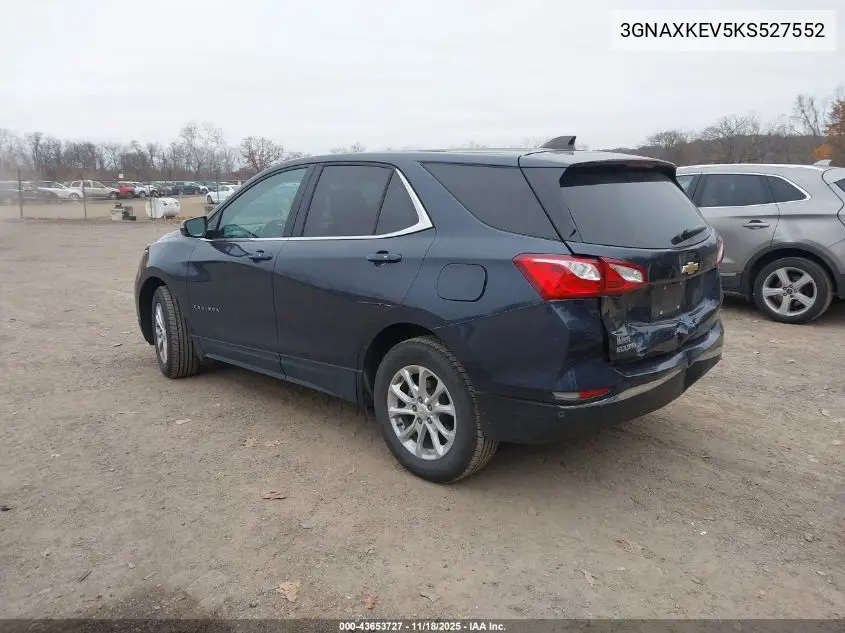 3GNAXKEV5KS527552 2019 Chevrolet Equinox Lt