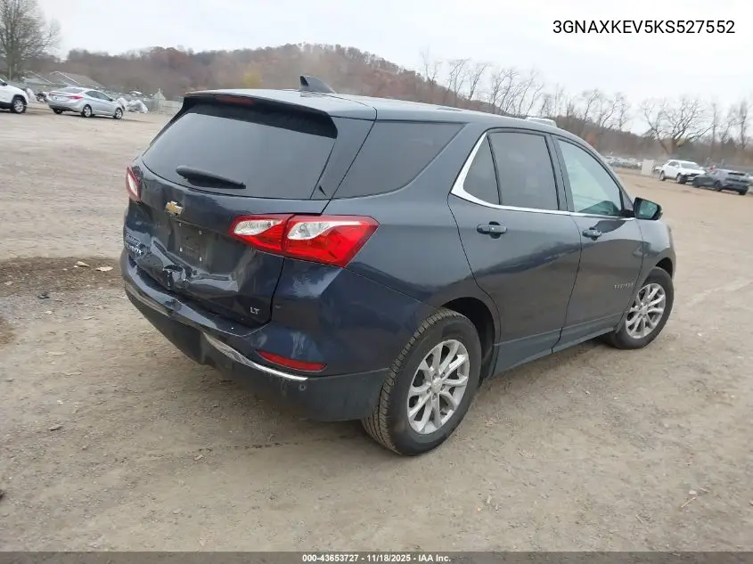 3GNAXKEV5KS527552 2019 Chevrolet Equinox Lt