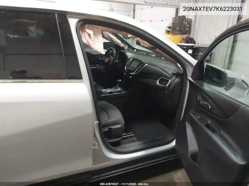 2GNAXTEV7K6223031 2019 Chevrolet Equinox Lt